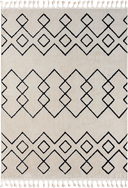 Myflair Möbel & Accessoires Hochflor-Teppich »Moroccan Mural«, rechteckig, günstig online kaufen