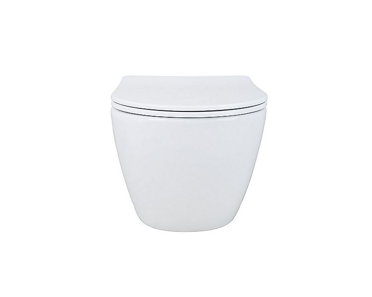 GEBERIT Tiefspül-WC GEBERIT-AL55800-SET, Spülrandloses Wand Hänge WC Set Ta günstig online kaufen