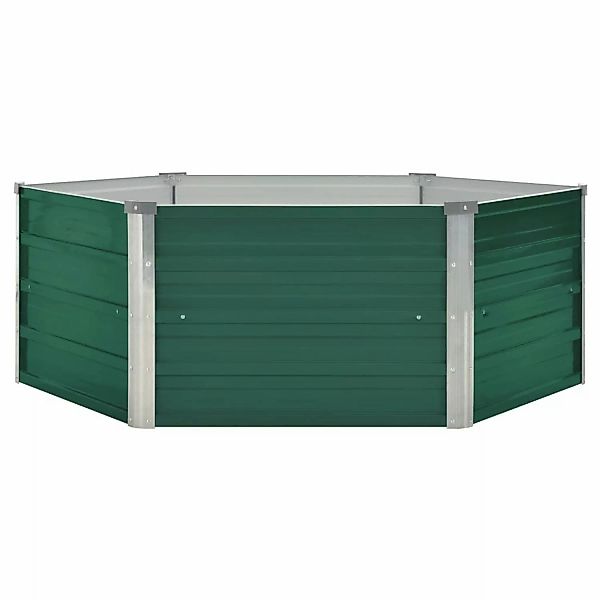 vidaXL Hochbeet Hochbeet 129x129x46 cm Verzinkter günstig online kaufen