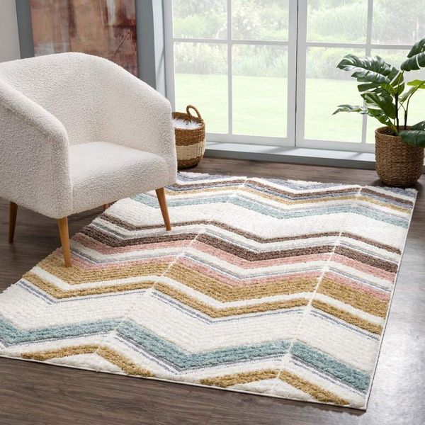 Carpet City Hochflor-Teppich "Focus 3009" rechteckig 20 mm Höhe Läufer, Boh günstig online kaufen