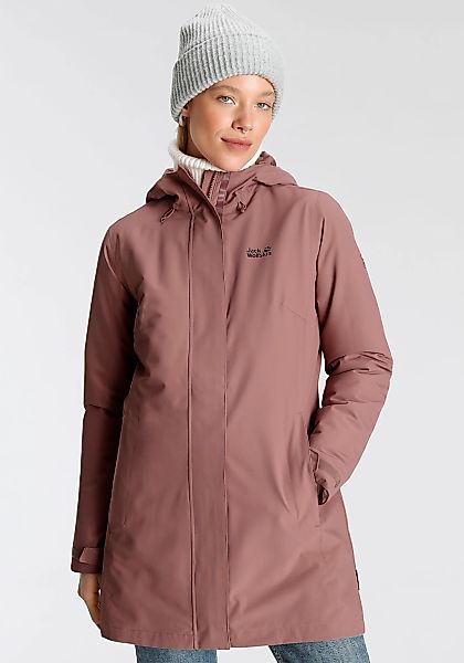 Jack Wolfskin Parka "KIOLA", mit Kapuze, Wärmend, winddicht, Übergangsjacke günstig online kaufen