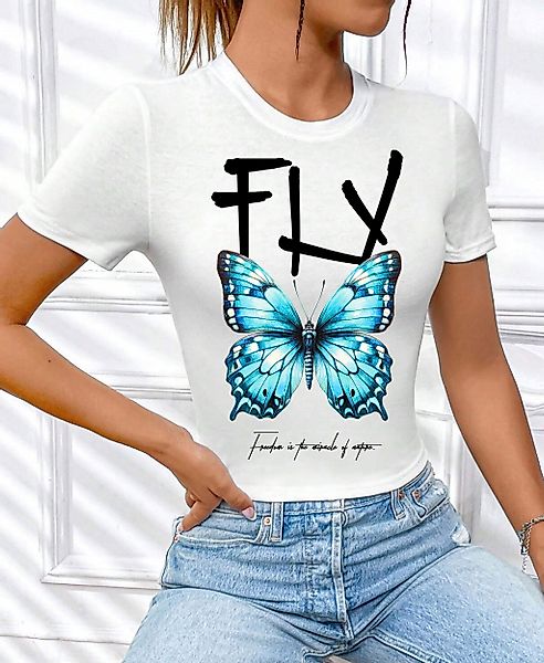 RMK T-Shirt Damen Shirt kurzarm Rundhalsausschnitt günstig online kaufen