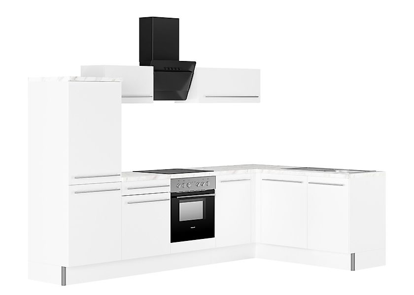 KOCHSTATION Küche "KS-Bern2", Stellmaße 295 x 175 cm, wahlweise mit E-Gerät günstig online kaufen