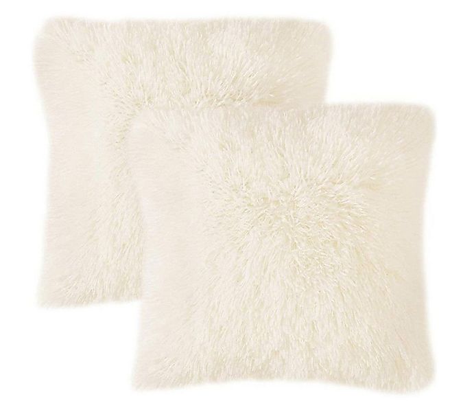 Interior by Hakito Dekokissen 2er Set Kissenbezug inklusive Füllkissen plüs günstig online kaufen