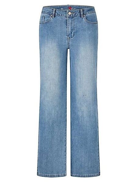 Buena Vista 5-Pocket-Jeans - Damenjeans – Wide Leg günstig online kaufen