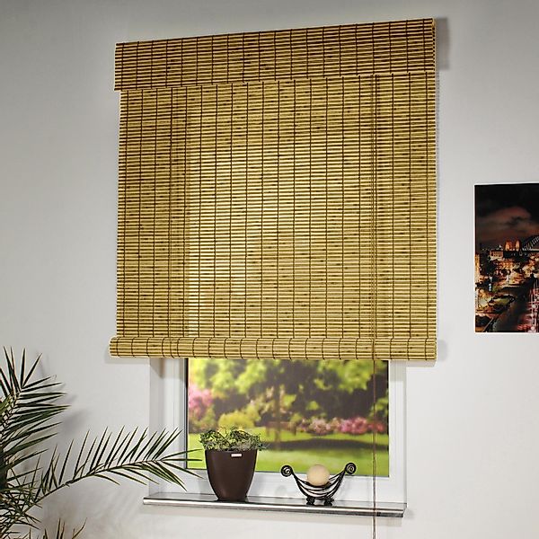 Liedeco Seitenzugrollo leicht perforiert mit Bohren günstig online kaufen