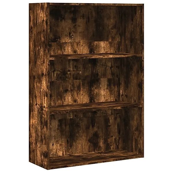 vidaXL Bücherregal Räuchereiche 80x30x114 cm Holzwerkstoff 857935 günstig online kaufen