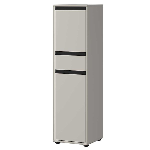 Badschrank Midischrank in Grau 33 cm breit günstig online kaufen