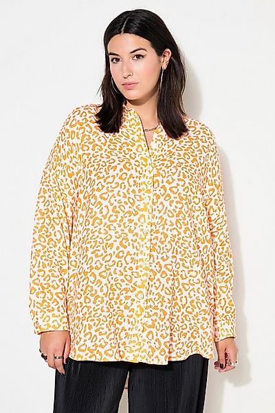 Studio Untold Hemdbluse Bluse oversized Musselin Color-Leo günstig online kaufen