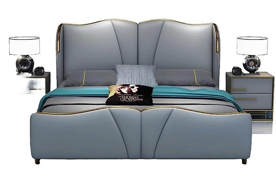 Xlmoebel Bett Schlafzimmer Set mit Bett und zwei Nachttischen, modernes (3t günstig online kaufen