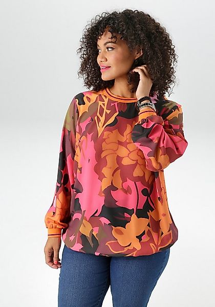 Aniston PLUS Shirtbluse in Knallfarben - NEUE KOLLEKTION günstig online kaufen