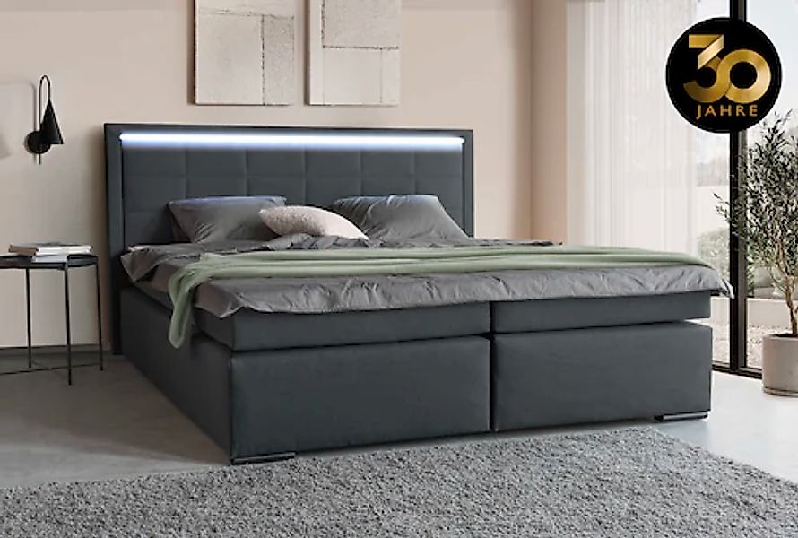 COLLECTION AB Boxspringbett »30 Jahre Jubiläums-Modell Athena«, in H2,H3 & günstig online kaufen