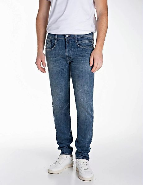 Replay Slim-fit-Jeans "ANBASS", mit Washed-Optik günstig online kaufen