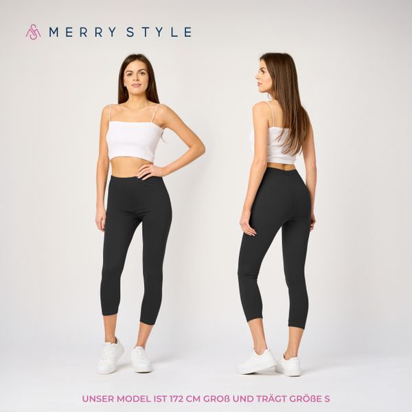 Merry Style Leggings Caprihose Damen 3/4 günstig online kaufen