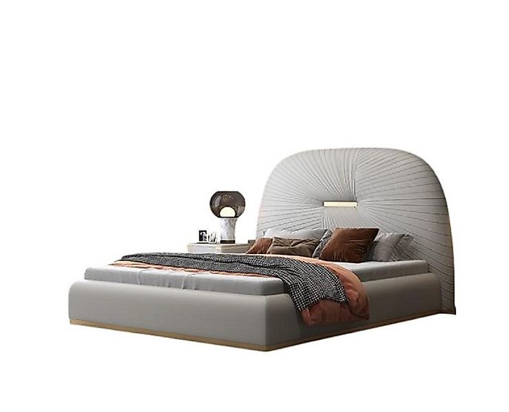 Xlmoebel Bett Neues Schlafzimmer mit einem luxuriösen weißen Bett im englis günstig online kaufen