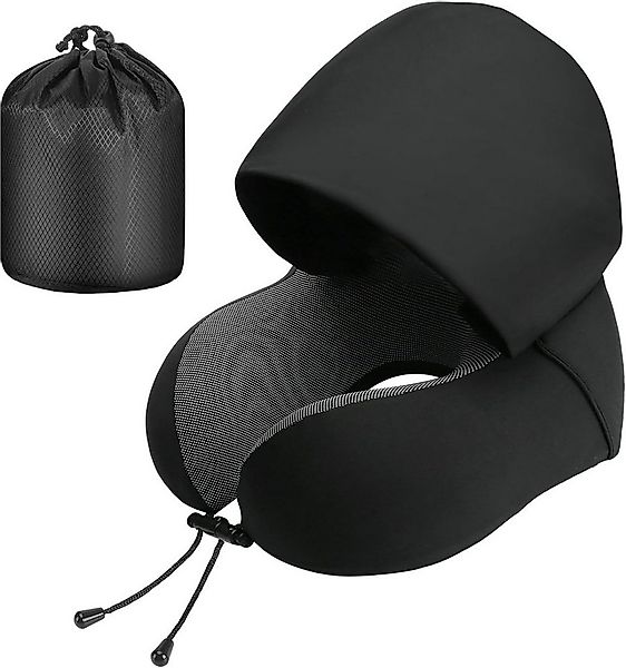 Refined Living Reisekissen Memory Foam,Reisekissen mit Haube,Bequemes Nacke günstig online kaufen