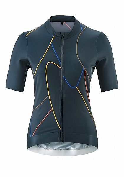 Gonso Radtrikot "Road Jersey Print W" Damen Fahrradtrikot kurzarm, Full-Zip günstig online kaufen