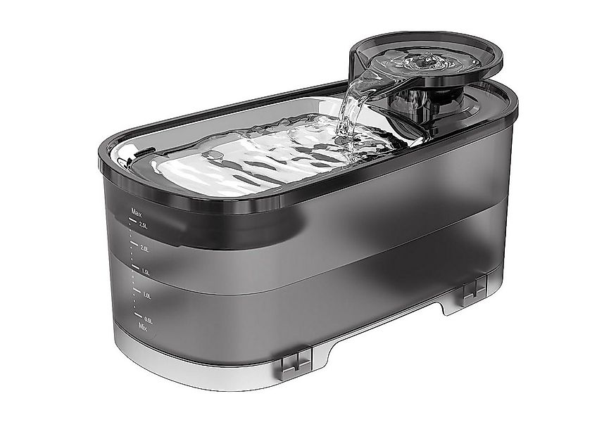 REDOM Trinkbrunnen Katzentrinkbrunnen mit Filtersystem Edelstahl-Einsatz 2. günstig online kaufen