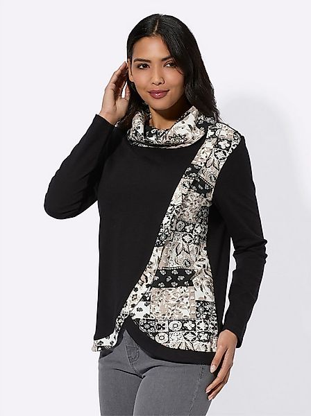 Sieh an! T-Shirt Rollkragen-Shirt . günstig online kaufen