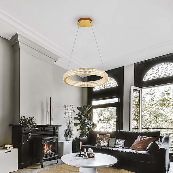 Nova Luce Pendelleuchte »KINARA« LED-Modul 1 Stk. Warmweiß günstig online kaufen