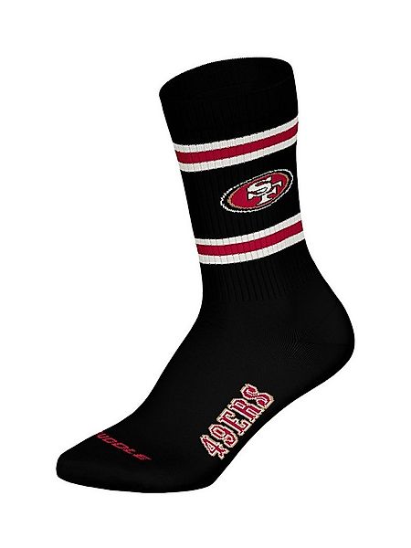 HUDDLE Freizeitsocken San Francisco 49Ers Crew (6-Paar) Casual Socken, Allt günstig online kaufen