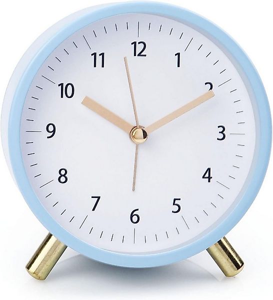 Coonoor Wecker Wecker, lautlos ohne Ticken, mit Beleuchtung, modischer Meta günstig online kaufen