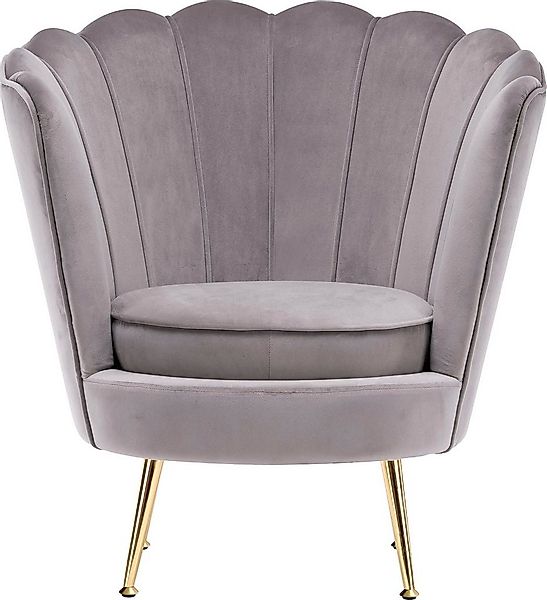 Kayoom Sessel Sofa Barbara 125, hochwertiger Velvet-Stoff mit samtweicher H günstig online kaufen