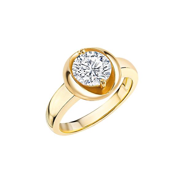 Zeeme Fingerring Silber 925 vergoldet mit günstig online kaufen