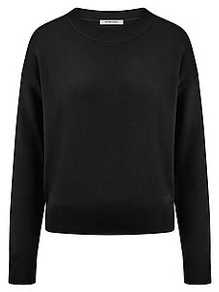 Rundhals-Pullover Peter Hahn schwarz günstig online kaufen