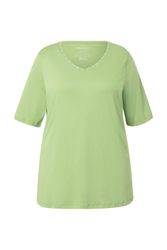 Ulla Popken T-Shirt Pima Cotton Shirt günstig online kaufen