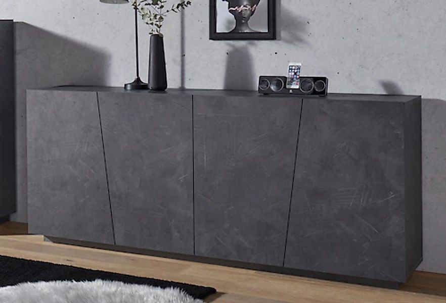 INOSIGN Sideboard »Vega« Kommode mit 4 Türen, Breite 200 cm günstig online kaufen