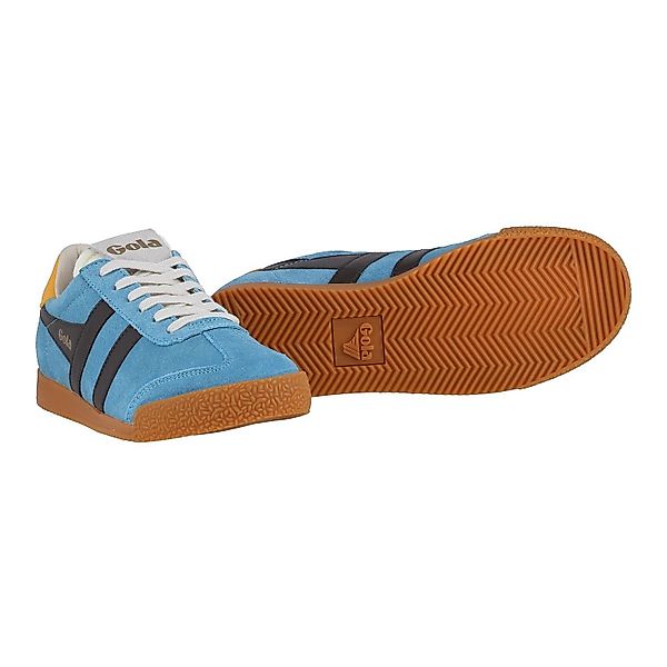 Gola Elan 2025 ozeanblau/mochabraun/sonnengelb Damen Sneaker günstig online kaufen