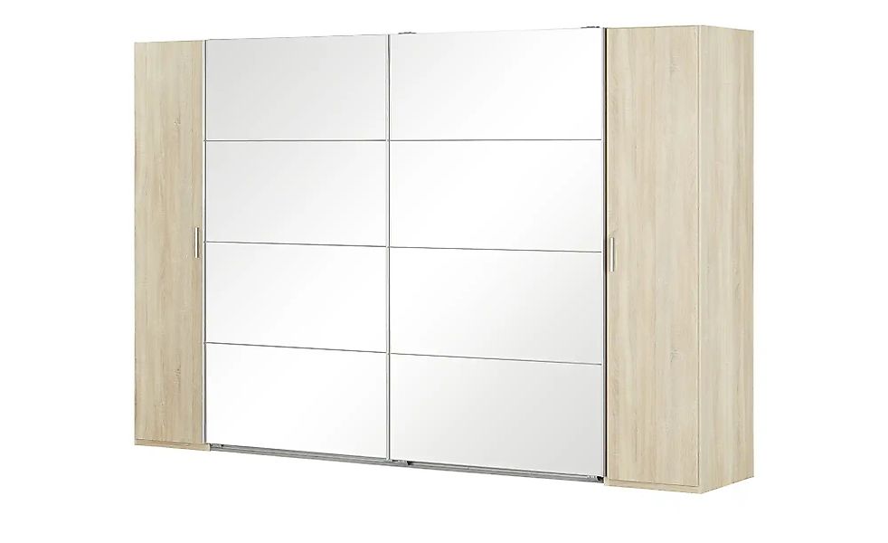 Kleiderschrank 4trg mit 2 Spiegel LOTTO von WIMEX Braun günstig online kaufen