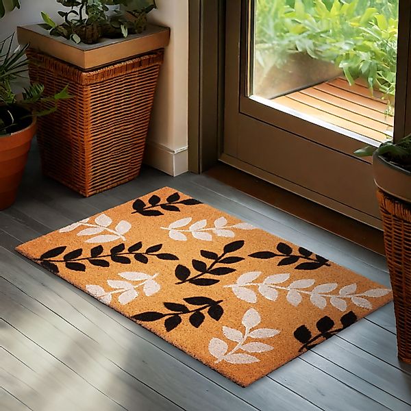BRUBAKER Fußmatte Blumen und Pflanzen - günstig online kaufen