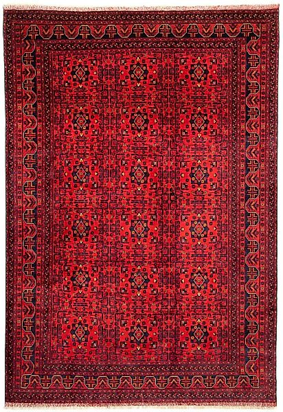 morgenland Orientteppich »Afghan - Kunduz - 287 x 199 cm - dunkelrot«, rech günstig online kaufen