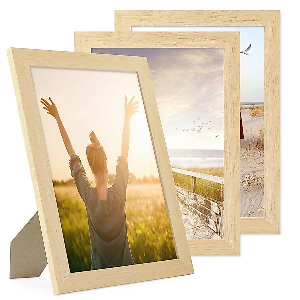 PHOTOLINI Bilderrahmen 3er Set breite Rahmen, günstig online kaufen