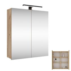 Planetmöbel Badezimmerspiegelschrank Spiegelschrank Merkur (Spiegelschrank günstig online kaufen