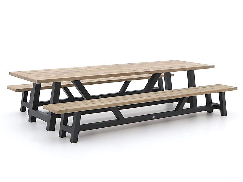 Bellagio Bresimo 330 cm Picknick Sitzgruppe 3-teilig günstig online kaufen