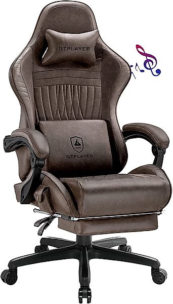 GTPLAYER Gaming-Stuhl ergonomischer Bürostuhl mit HIFI günstig online kaufen