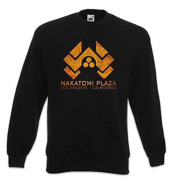 Urban Backwoods Sweatshirt Nakatomi Plaza Sign Sweatshirt Shirt Stirb Skysc günstig online kaufen