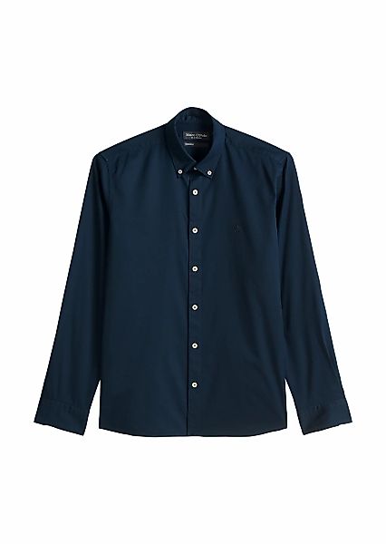 Marc OPolo Langarmhemd "aus Bio-Baumwolle" günstig online kaufen