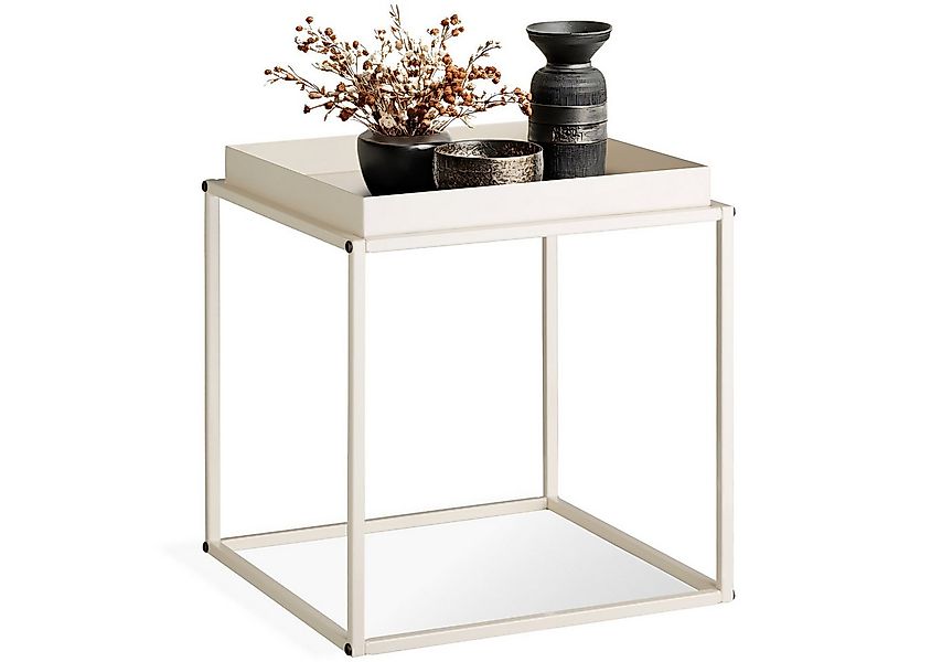 tectake Beistelltisch Cambridge (1-St., 1 tlg), Stapelbarer Beistelltisch i günstig online kaufen