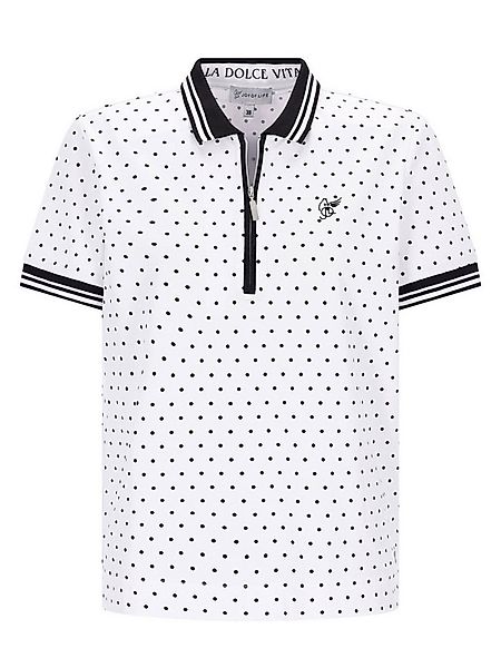 Hajo Poloshirt Poloshirt mit Tupfen-Print günstig online kaufen
