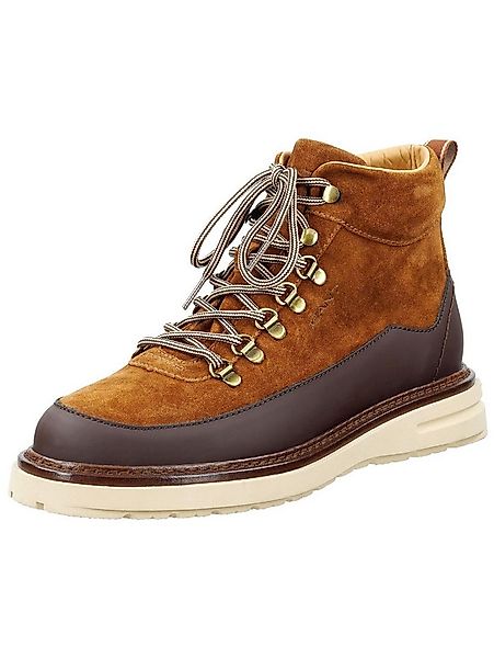 Gant Stiefelette Veloursleder/Textil . Schnürstiefelette günstig online kaufen