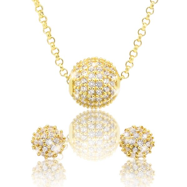 PAVELS Schmuckset Grace (Halskette, Ohrstecker), Elegantes günstig online kaufen