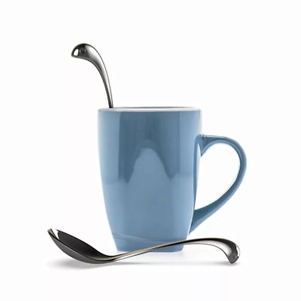 Kaffeelöffel Sweet Nessie metall silber / Monster von Loch Ness - Pa Design günstig online kaufen