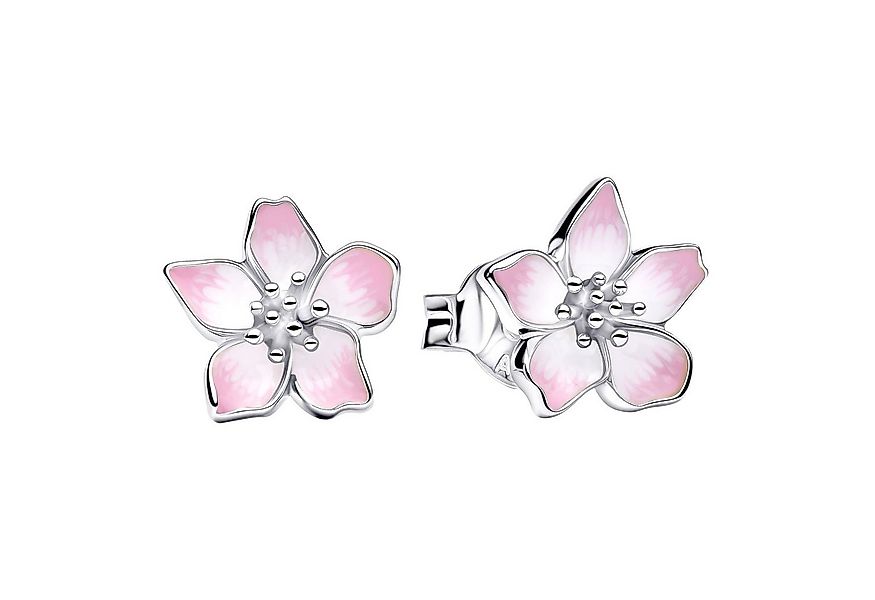 Pandora Paar Ohrstecker Damen-925 Silber Kirschblüte günstig online kaufen
