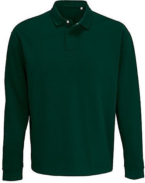 SOLS Langarm-Poloshirt Unisex Polo Collar Sweatshirt günstig online kaufen
