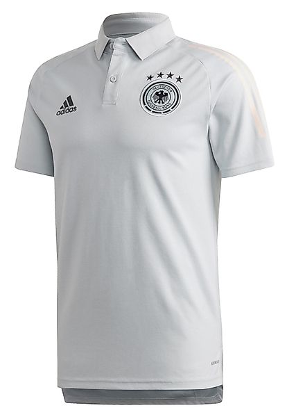 adidas DFB Poloshirt EM 2020/2021 (Größe: L, clear grey) günstig online kaufen
