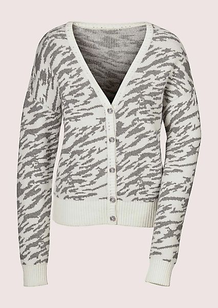 MADELEINE Strickjacke "Strickjacke Strickjacke mit Jacquard-Muster" günstig online kaufen